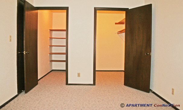 Two Master Walk-In Closets
