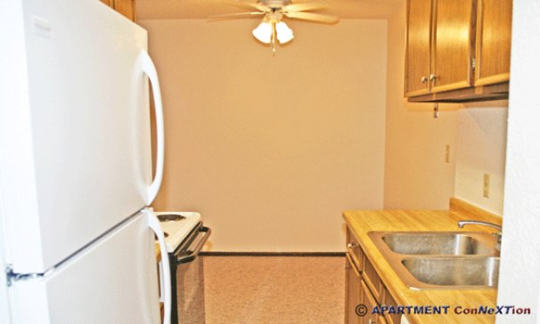Kitchen View to Dining Area