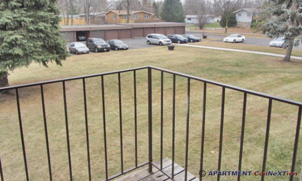 Balcony View Over Grounds