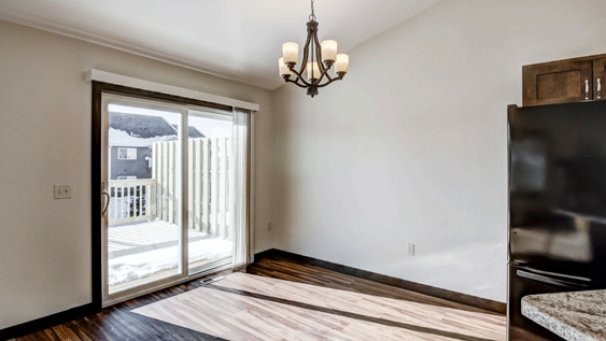 Dining Room Access to Deck