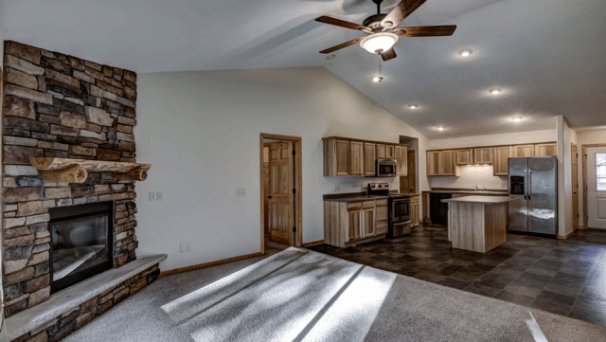 Living Room to Kitchen